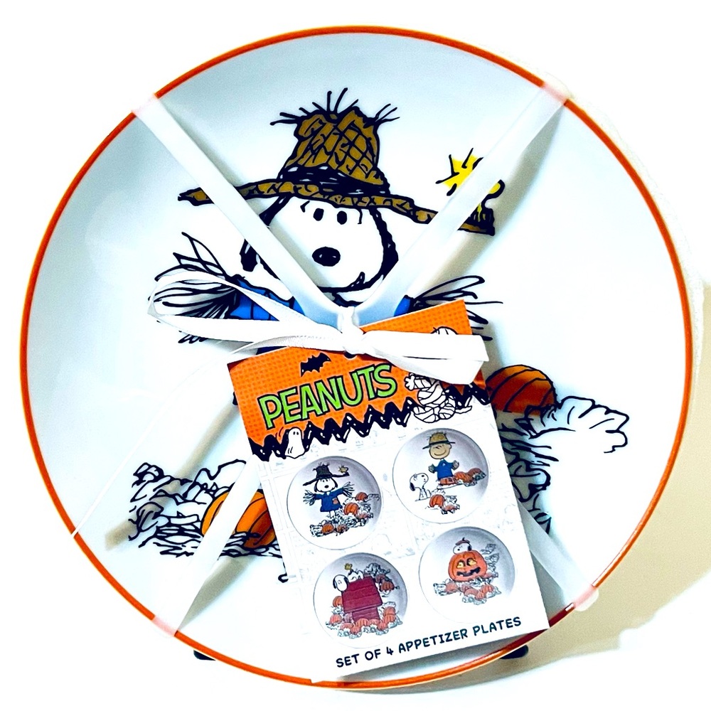 Peanuts Fall / Halloween Side Plates